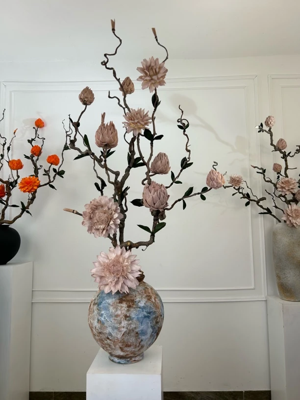 永生洋蓟，永生花，一整套