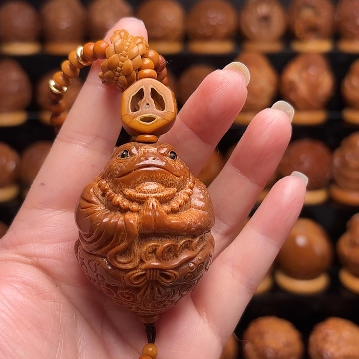 N***卷手串/手链橄榄核蟾仙41