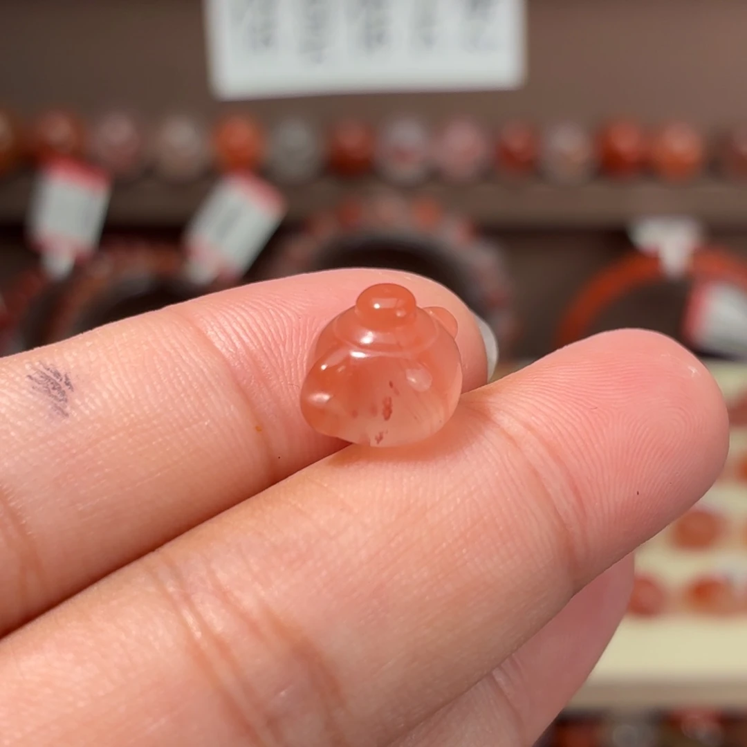 未镶嵌川料南红玛瑙滴溜孔把把壶