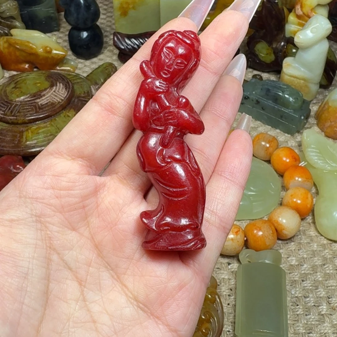 吊坠白玉菩提挂件