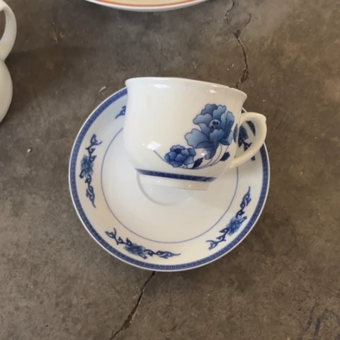 其他瓷咖啡杯一套