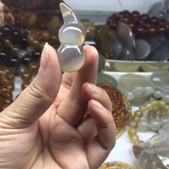 玛瑙/玉髓手链未镶嵌润*?