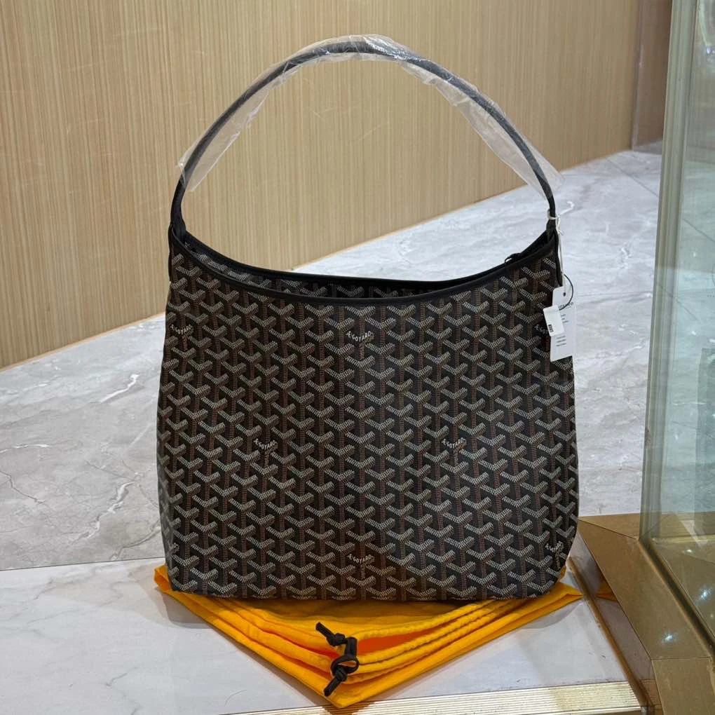 全新未使用 Gaoy/戈雅 黑色hobo腋下包 25年2月