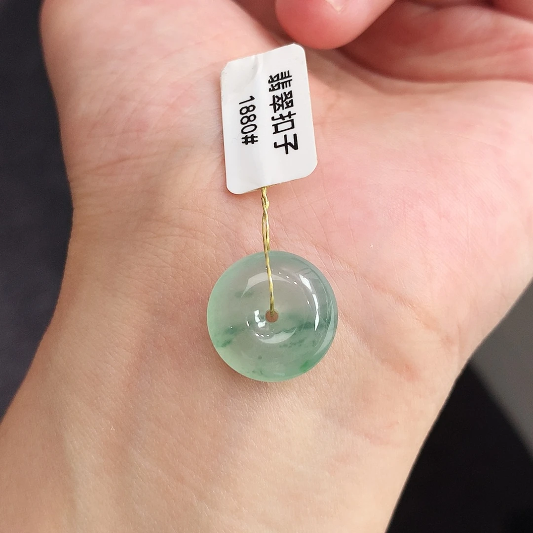 未镶嵌戒指翡翠甜甜圈