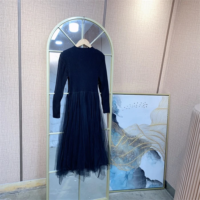 WW242黑色孕妇裙子90-115