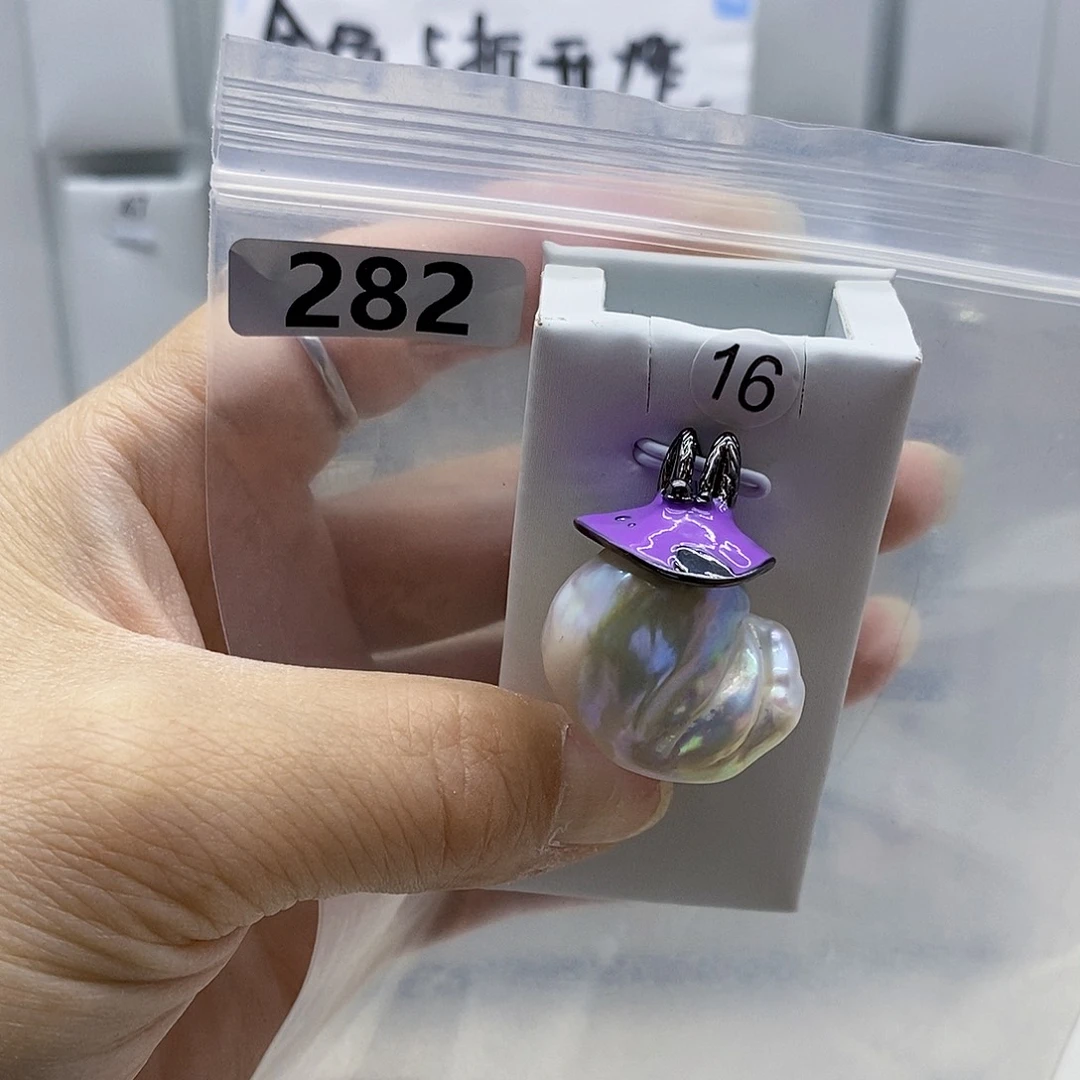 颈饰合金淡水珍珠