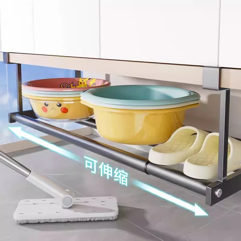 西邮哥【新疆包邮】洗脸盆收纳架浴室柜下分层盆子收纳卫生间置物架