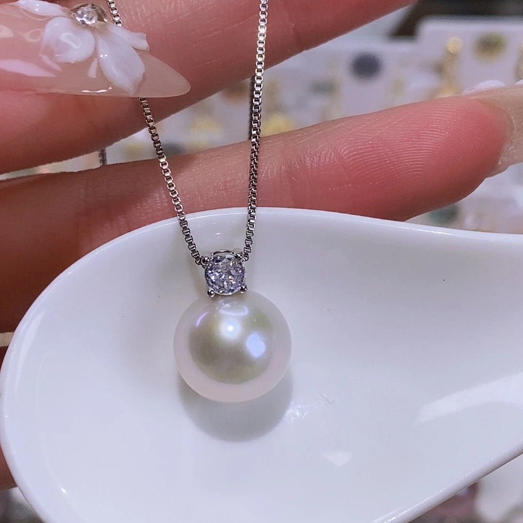 淡水珍珠颈饰合金