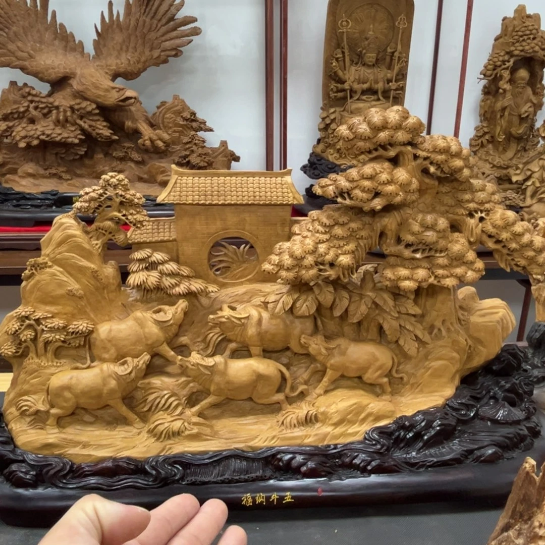 香包五牛纳福沉香