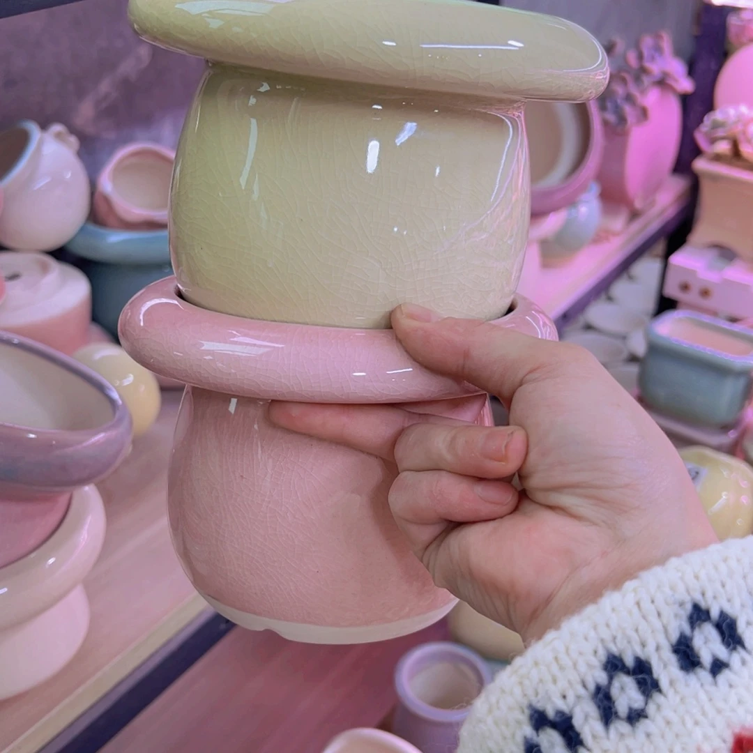 陶瓷花盆当场凑满12包邮