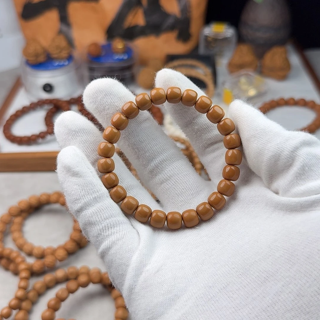 猴头核桃手串?*、8.2全品老型。17圈口