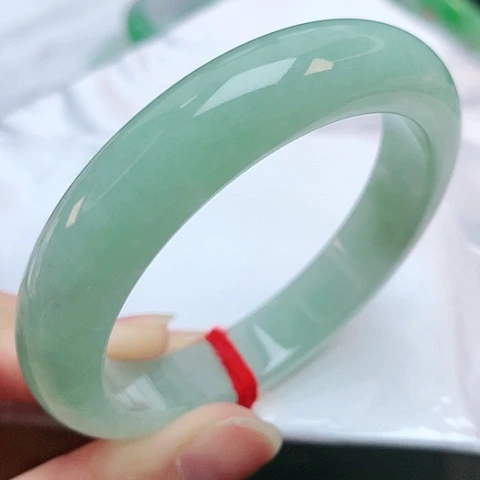 未镶嵌手镯翡翠54圈口882627