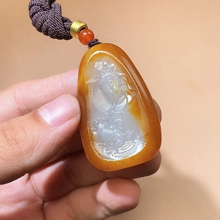 和田玉颈饰未镶嵌HX