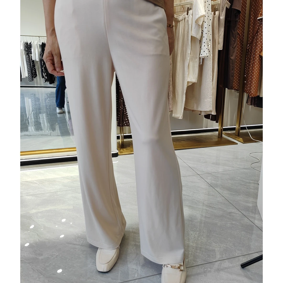 长裤女梦里人休闲减龄时尚百搭显瘦长裤2193