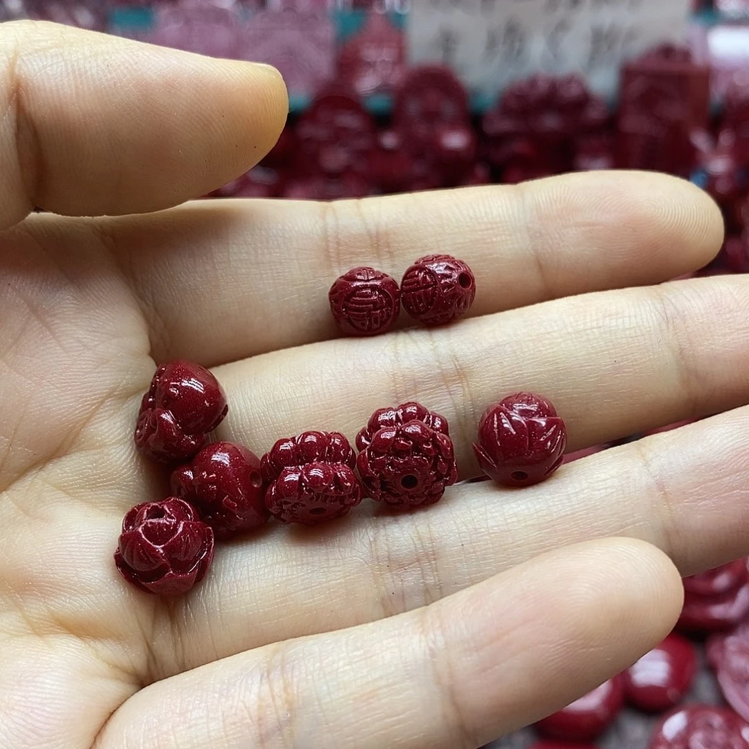 天然辰砂015朱砂配饰