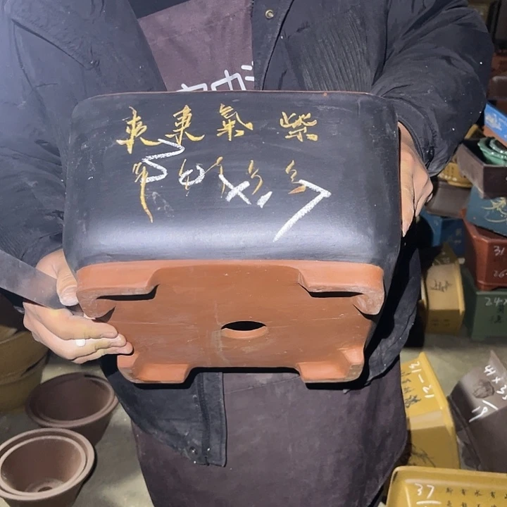 紫砂花盆紫砂等传统