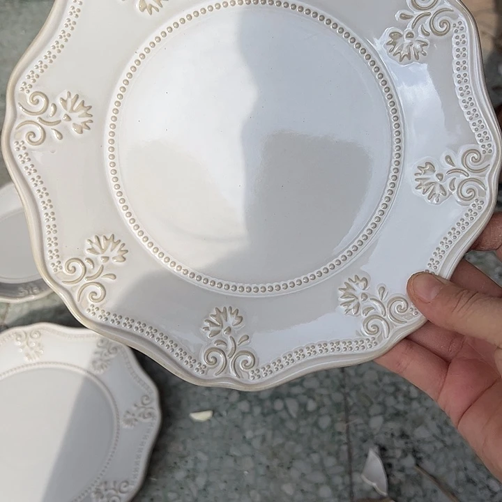 瓷片默认瑕疵商品八角8.5寸2