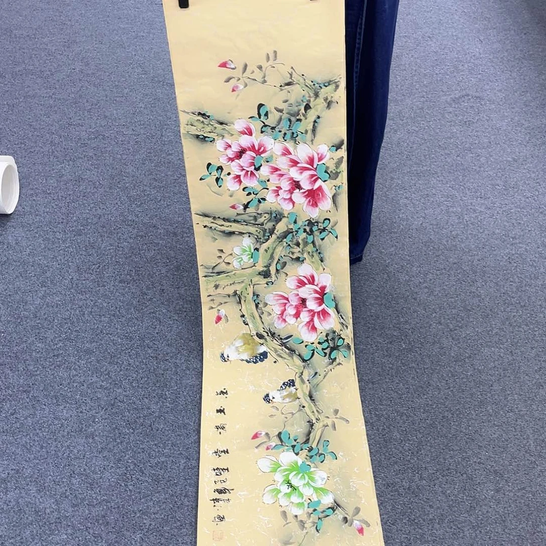 国画作品小姐姐放漏…