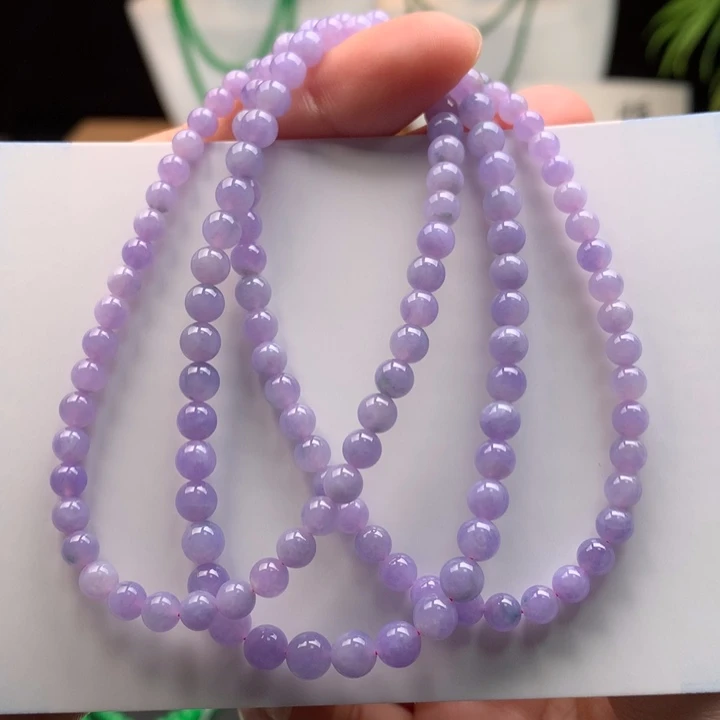 翡翠未镶嵌颈饰天然缅甸A货翡翠