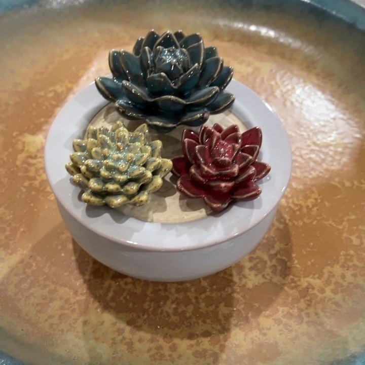 陶瓷花瓶摆件微瑕捡漏出
