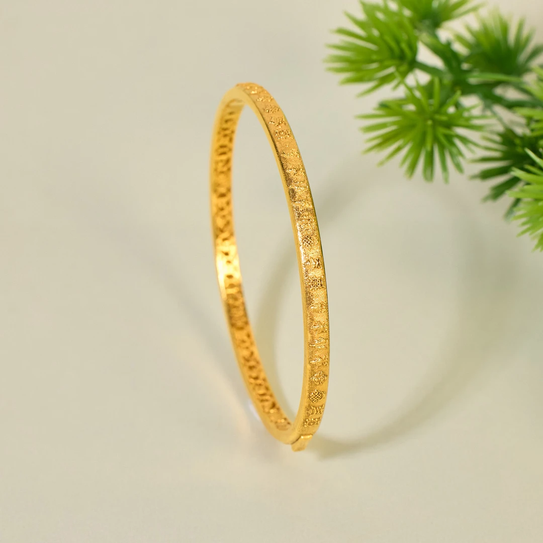 七夕限定【歪歪】（素金）八宝手镯（加加）18K金镶嵌XB-J2279