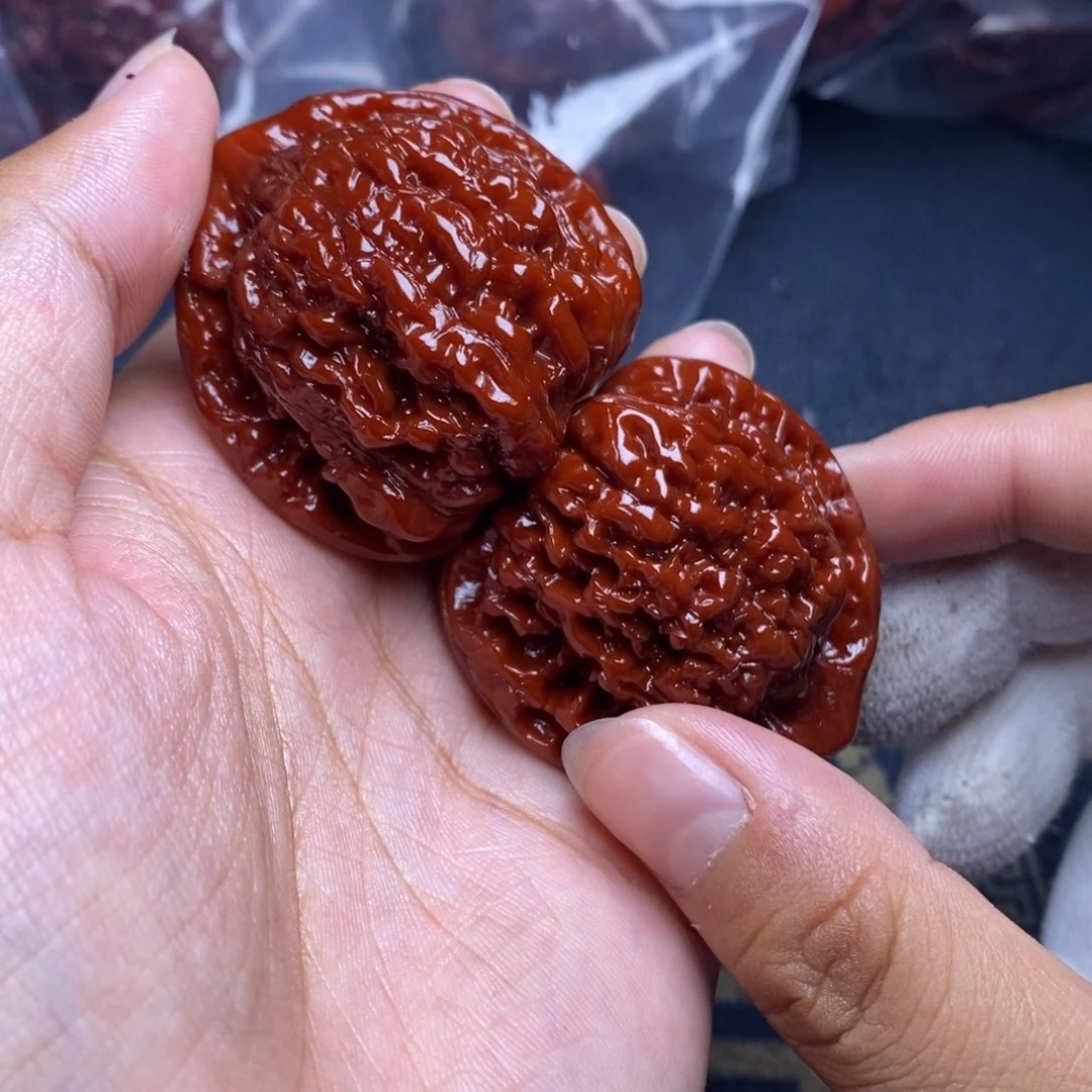 文玩核桃吊坠官帽42