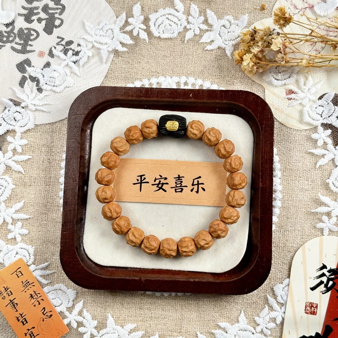 【宠粉福利～龙蛇之变】11mm+全品无瑕精工雕刻猴头核桃文玩手串