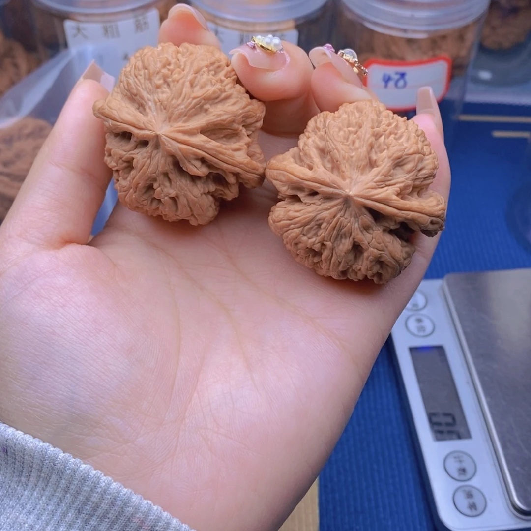 醒***.吊坠文玩核桃粗筋精品对45