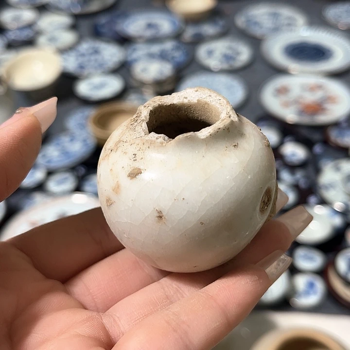 瓷片瓷片茶托喝茶非常不错