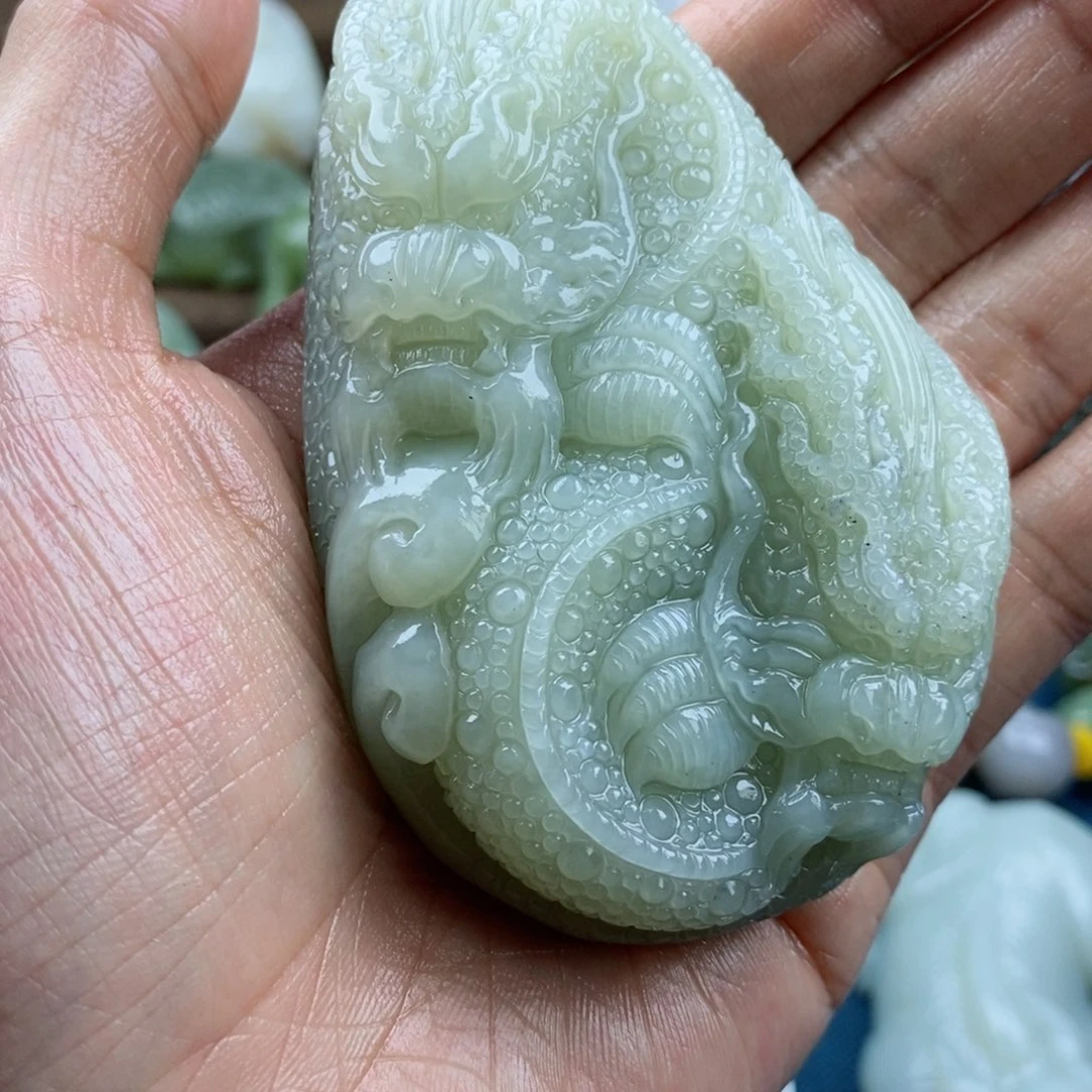 未镶嵌和田玉珠宝奇石红***膏