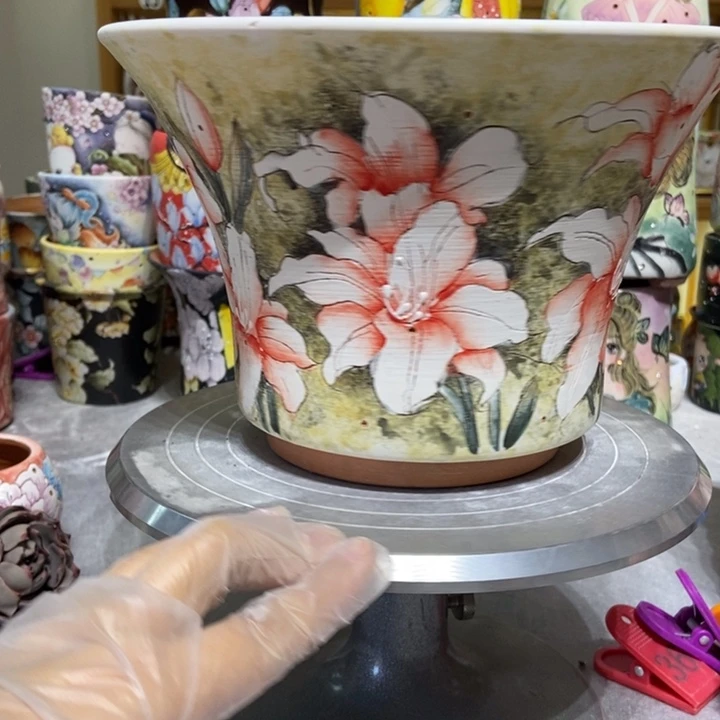 景德镇艺术手绘作品