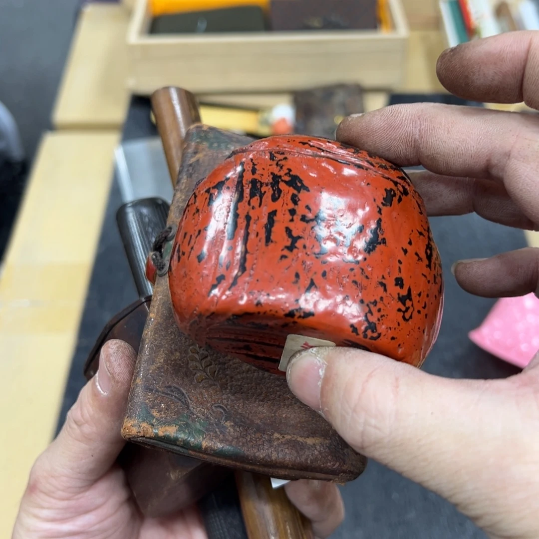 哦***咯木日本中古工艺品摆件