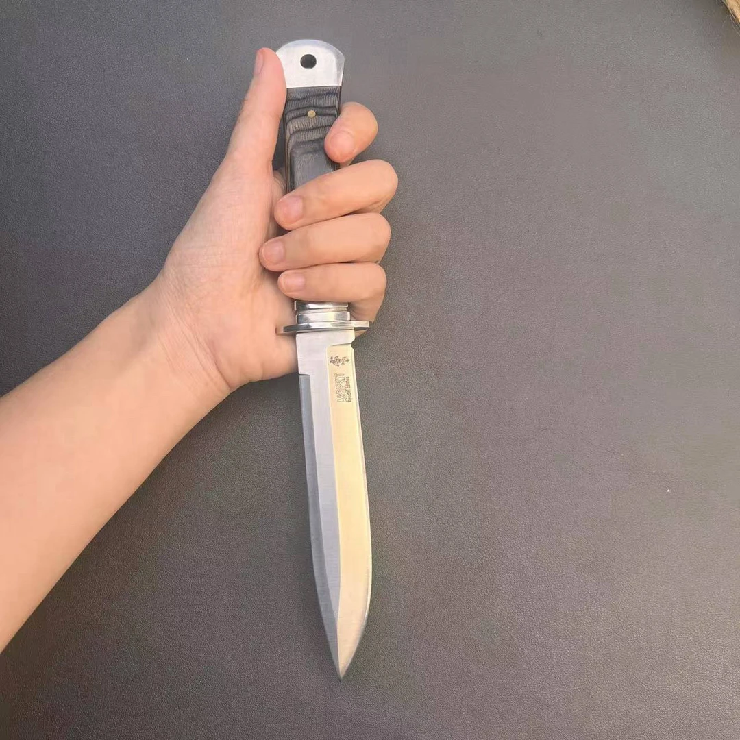 【工厂直销】户外多功能工具高硬度锋利一体高端户外刀野营便携小刀