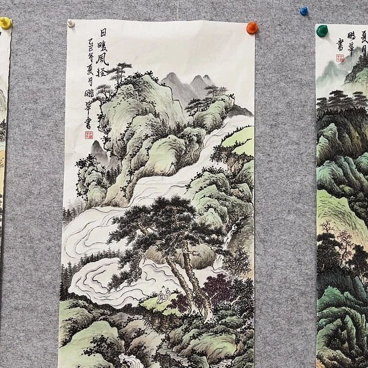 国画花鸟等多种鸟类和动物