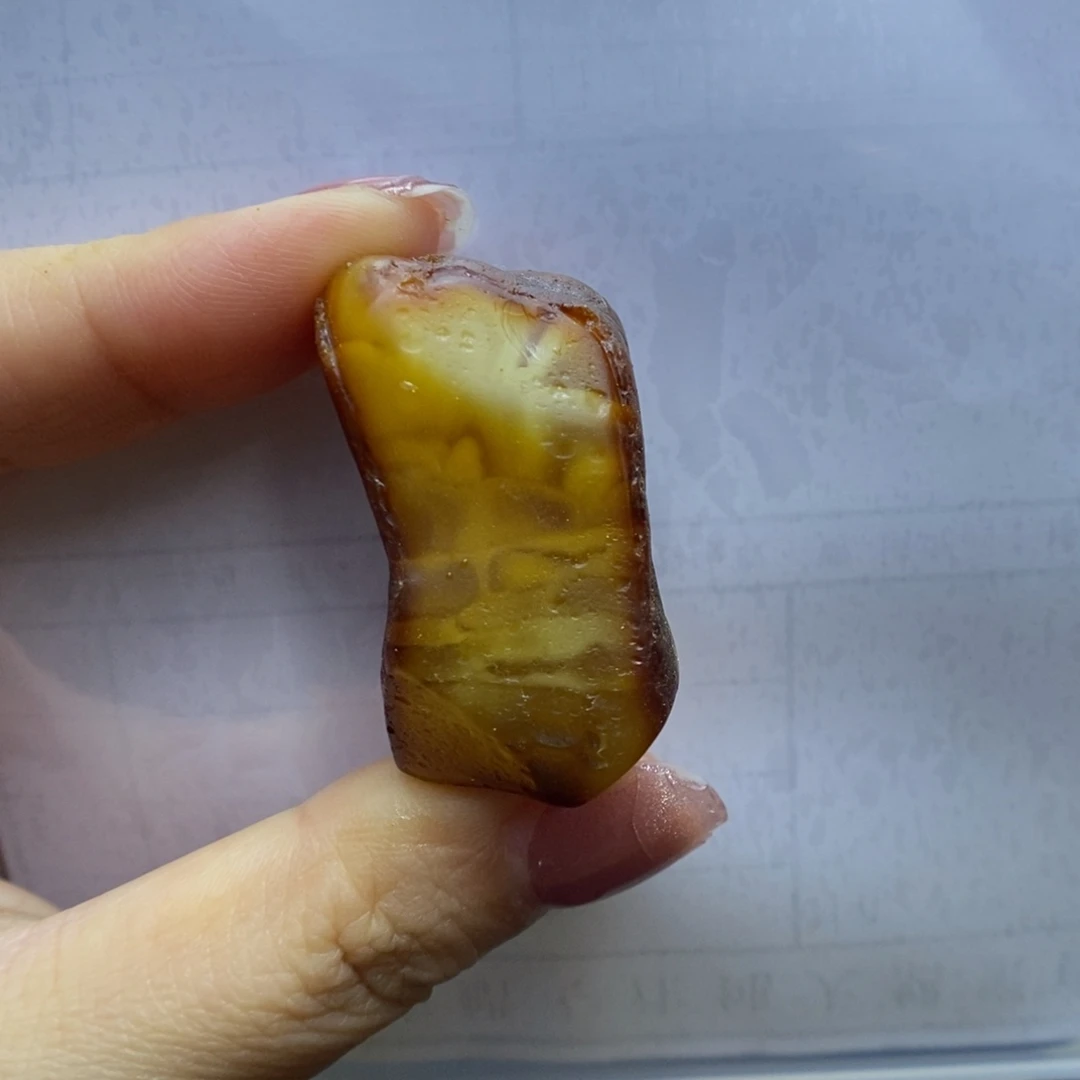 未镶嵌定制蜜蜡郎