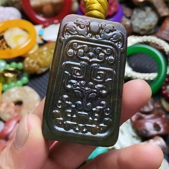 紫金钵盂菩提吊坠