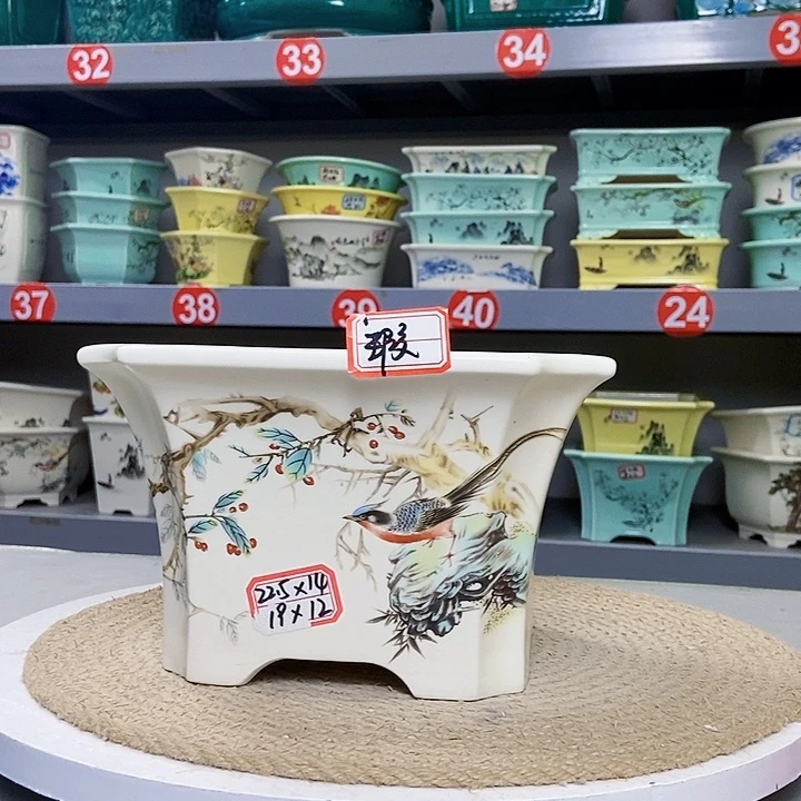紫砂花瓶紫砂花盆