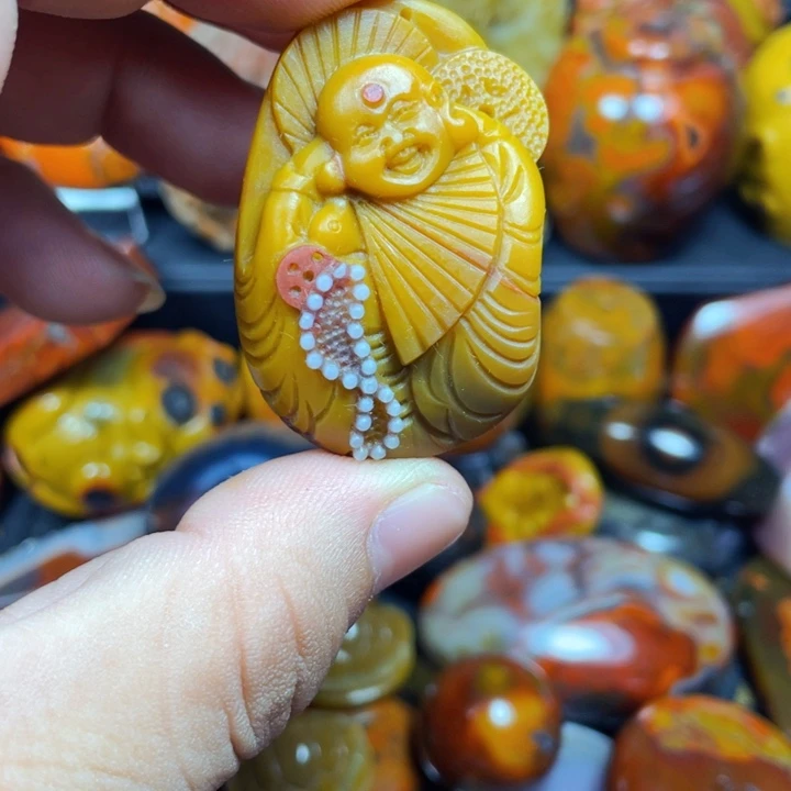 宾***哥玛瑙/玉髓未镶嵌颈饰