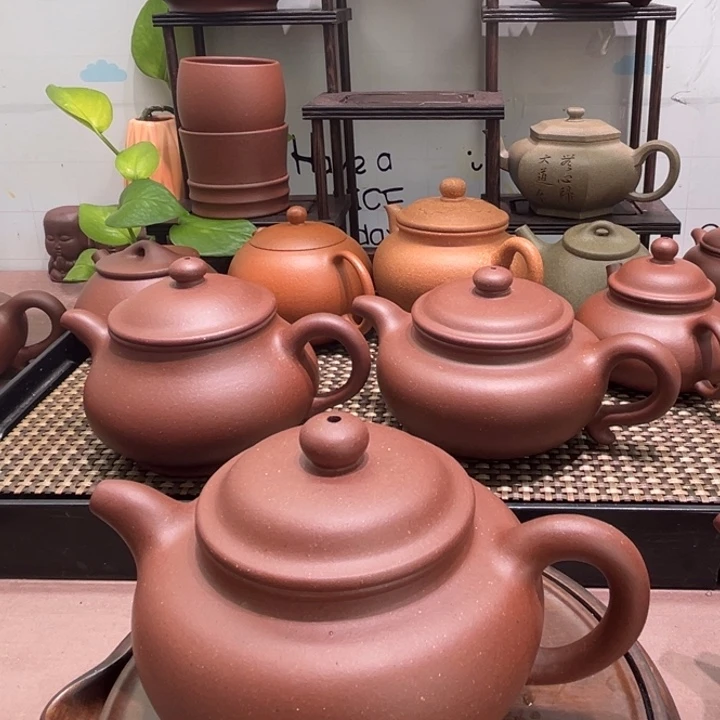 *****茶壶紫砂底槽清320cc