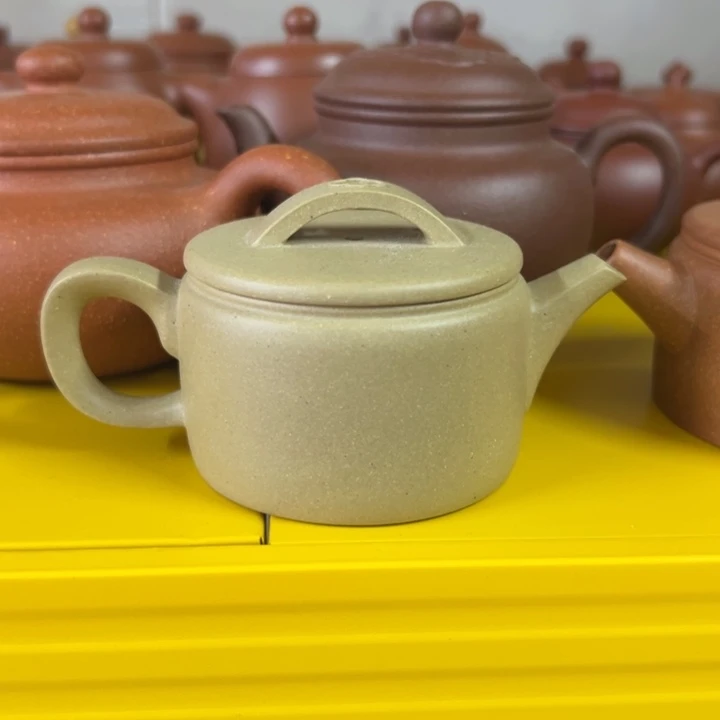 茶壶紫砂本绿汉瓦100cc
