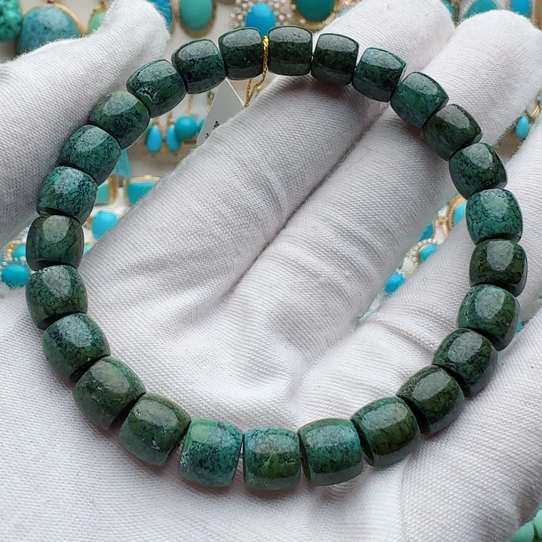 绿松石未镶嵌手串