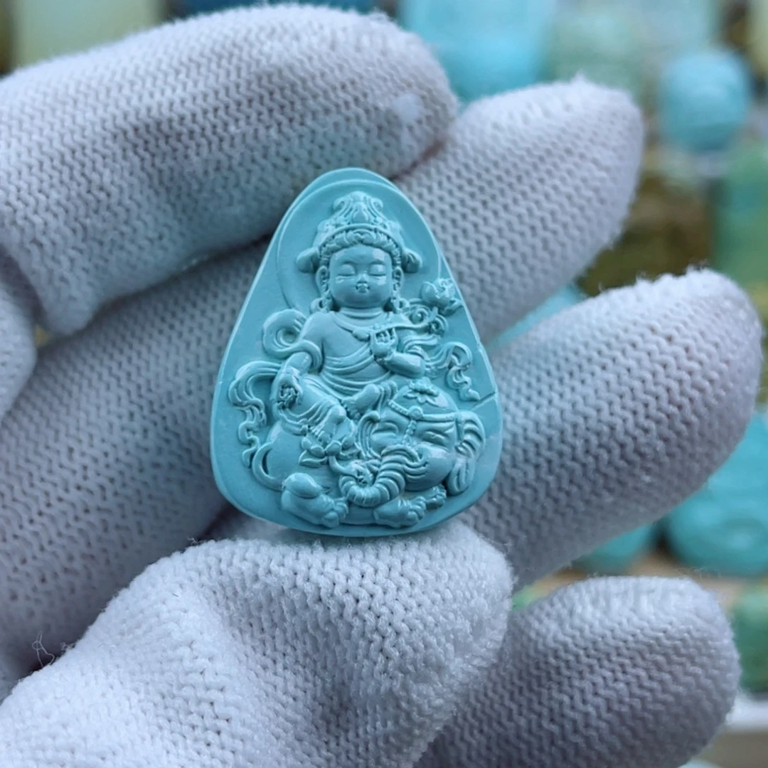 绿松石未镶嵌珠宝奇石