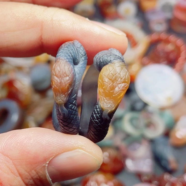 玛瑙/玉髓戒指未镶嵌暮**城