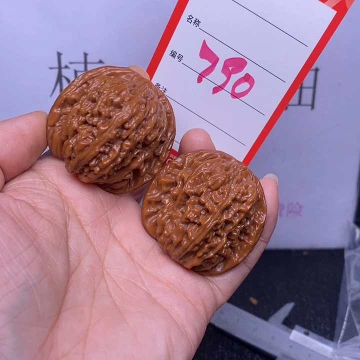 把件文玩核桃790，40四座楼