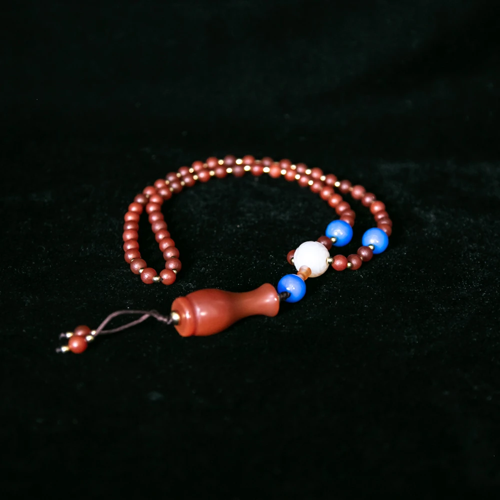 玛瑙项链HLXYQ-2813（评级撕毁不退）