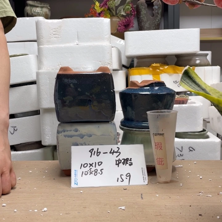 粗陶多肉花盆微瑕43