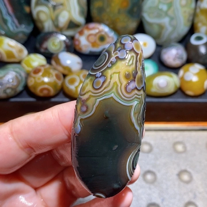 未镶嵌玛瑙/玉髓珠宝半成品121