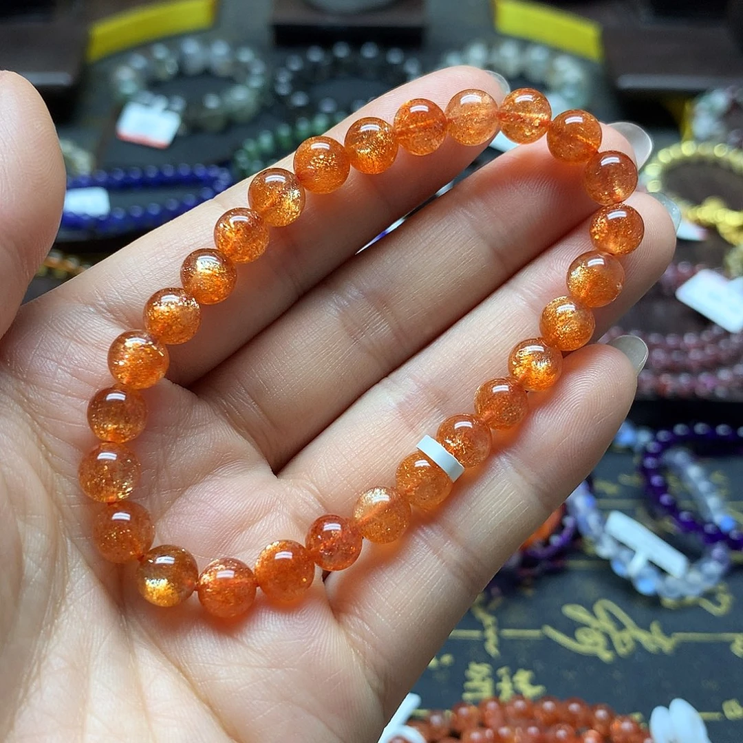 日光石未镶嵌手链手链