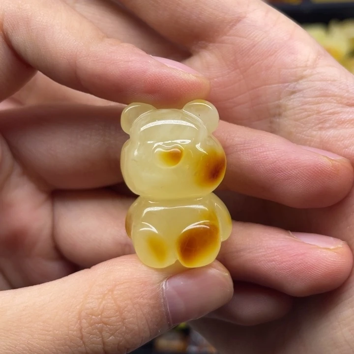 琥珀未镶嵌裸石天然琥珀蜜蜡