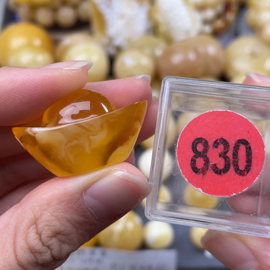 未镶嵌蜜蜡珠宝奇石微瑕